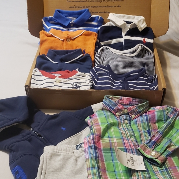 Ralph Lauren Other - 10 piece Ralph Lauren Baby Boy Bundle